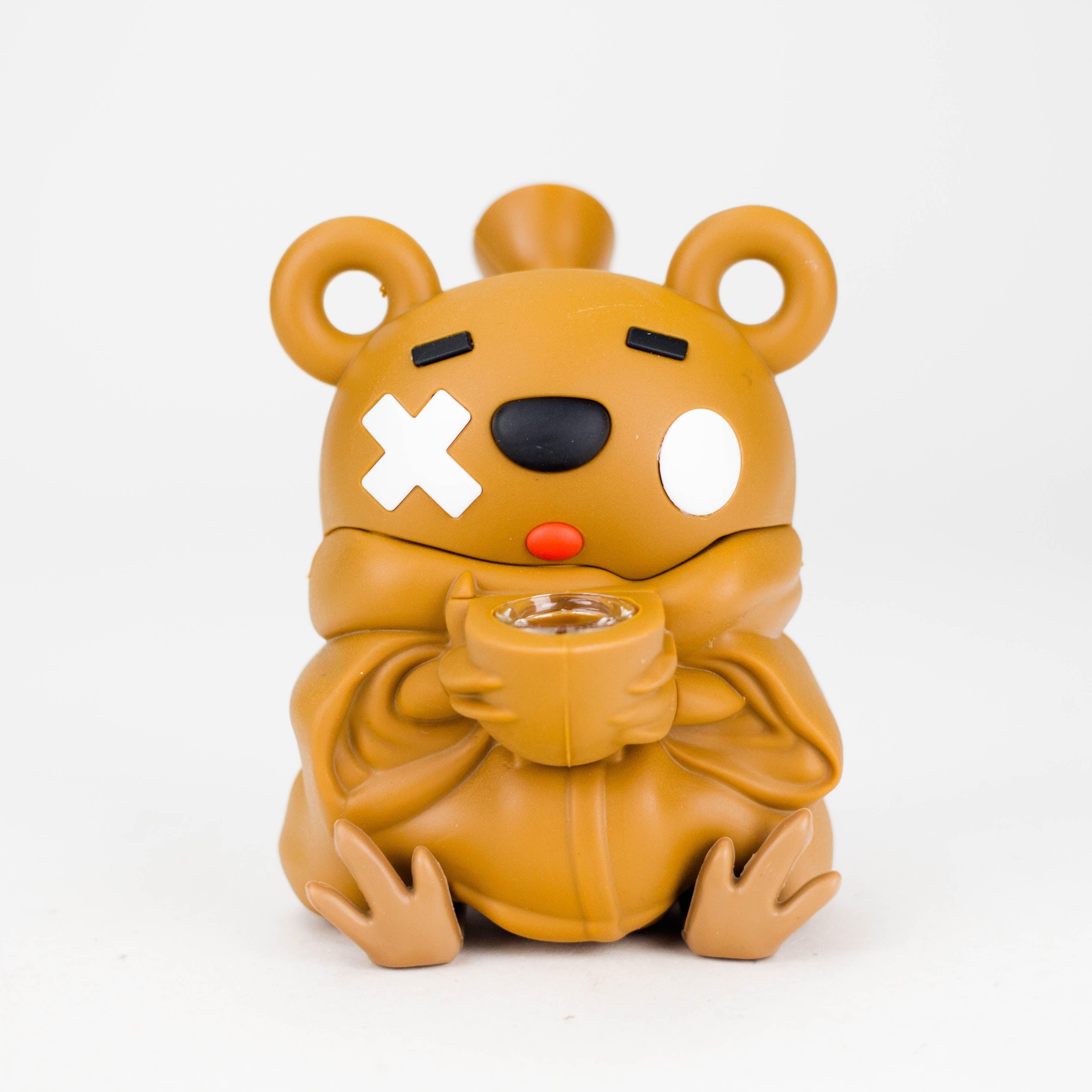OG Original | 5.3" Cute Bear Silicone Bubbler (SWP-1110) Secondary image