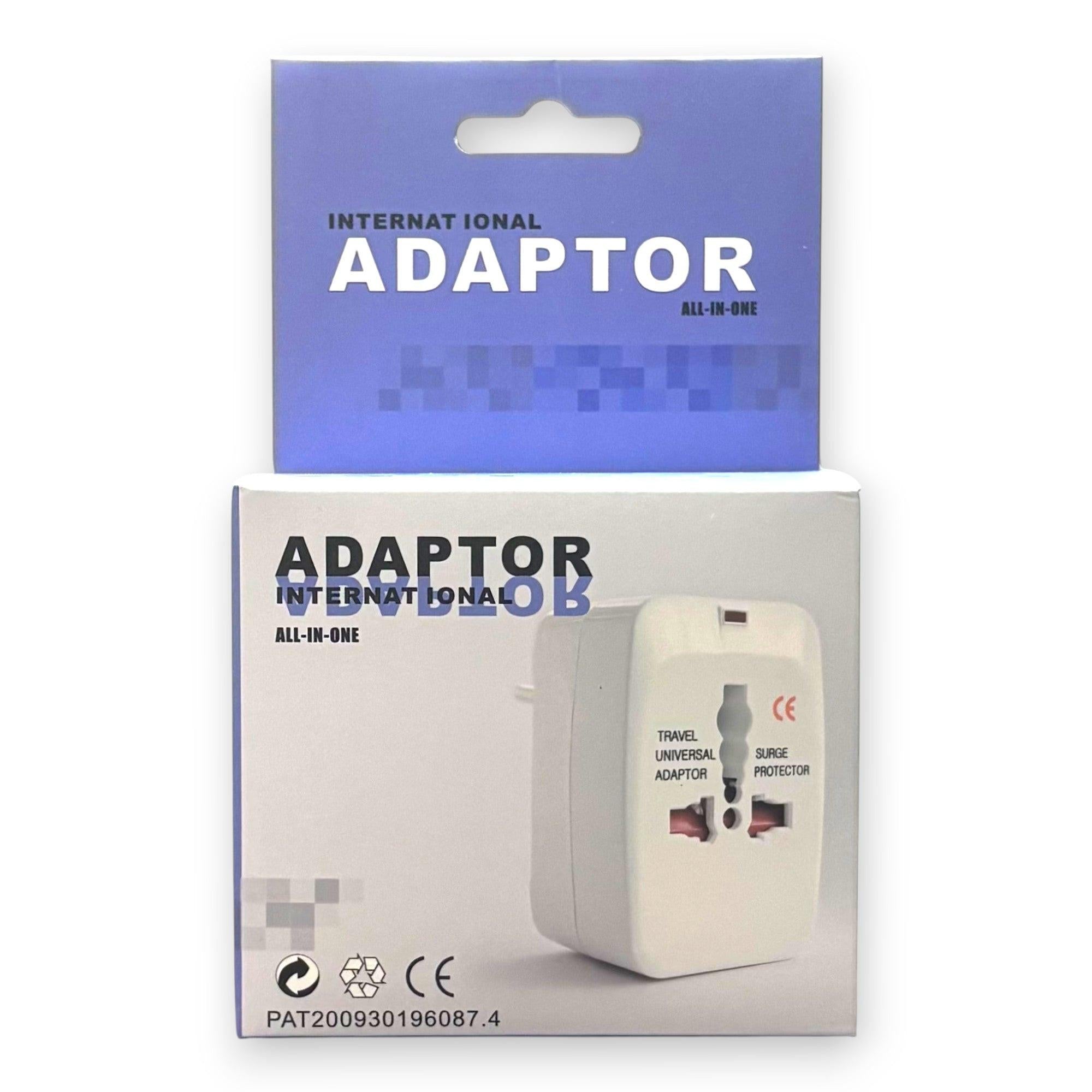 All-in-One International Travel Adapter with Surge Protection Main image