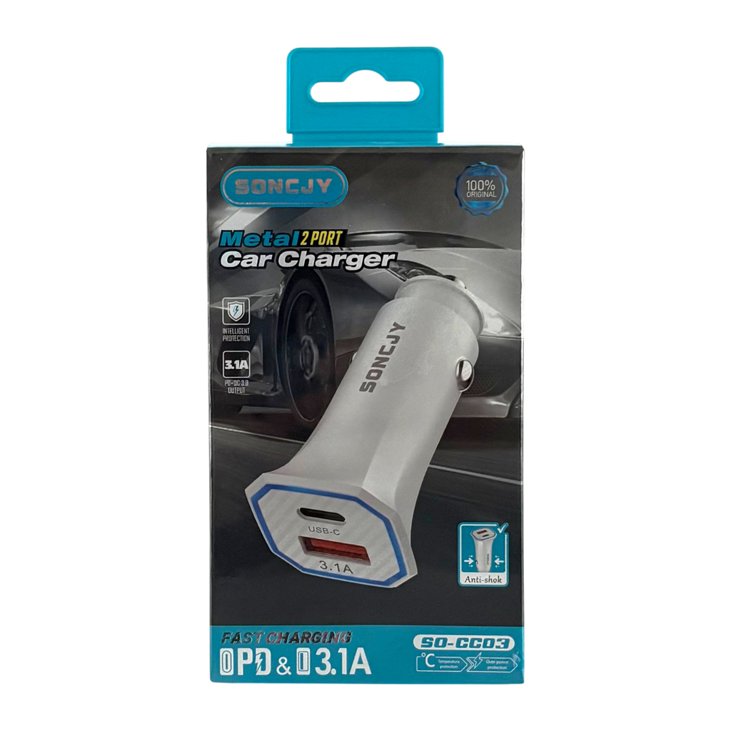 Dual-Port Car Charger Adapter