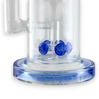 16" Straight Shooter Water Pipe with Screw Percolators - Blue