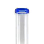 16" Straight Shooter Water Pipe with Screw Percolators - Blue