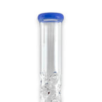 16" Straight Shooter Water Pipe with Screw Percolators - Celeste
