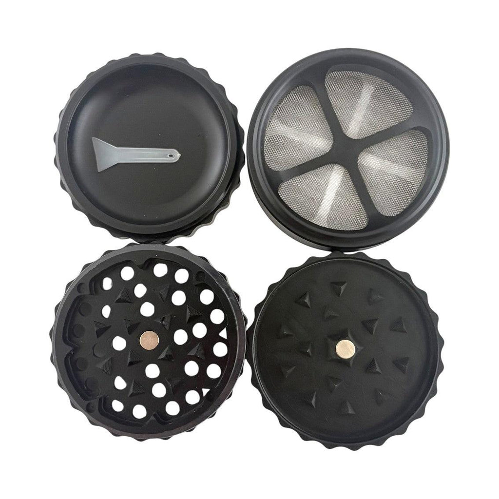 Premium 4-Piece Aluminum Herb Grinder