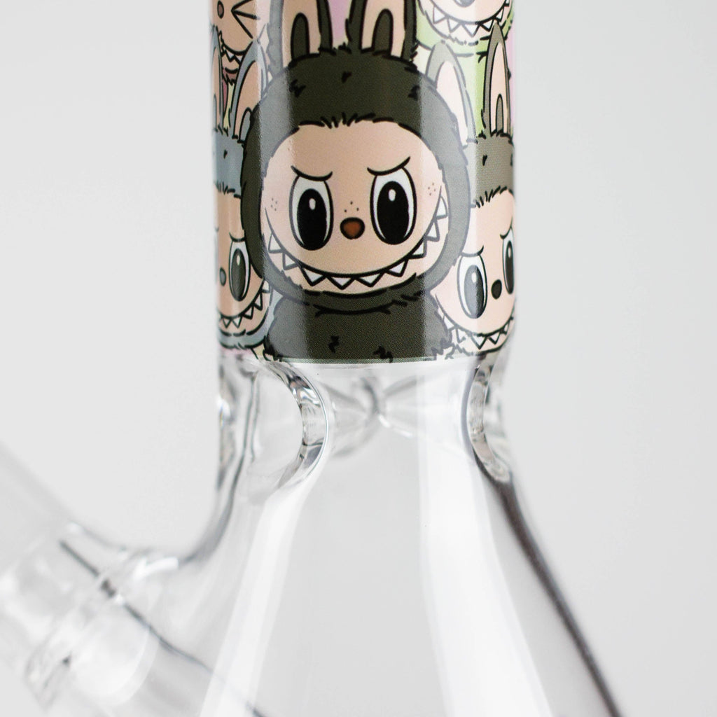 10" Popular Character Design Glass Beaker Bong