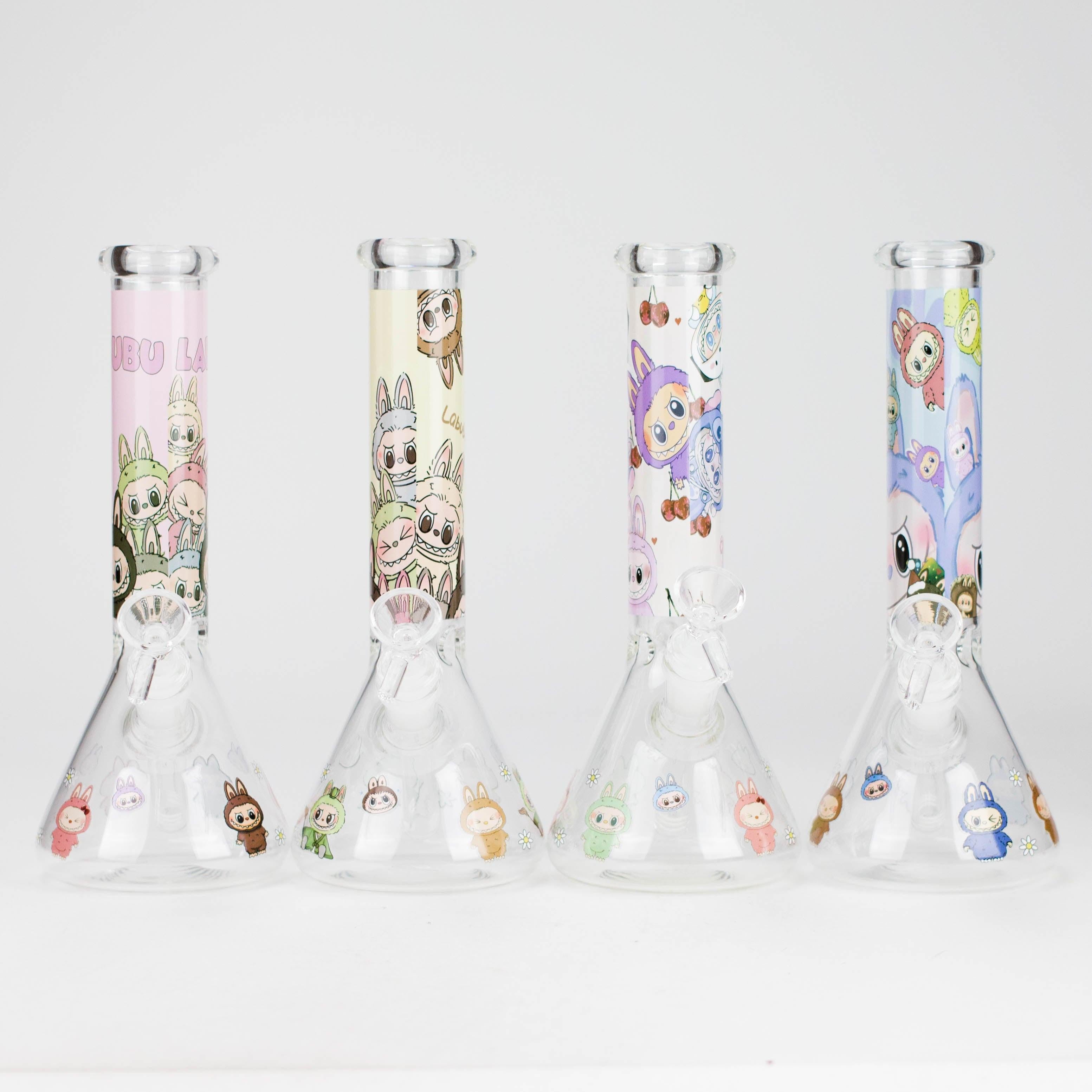 10" Popular Character Design Glass Beaker Bong Main image