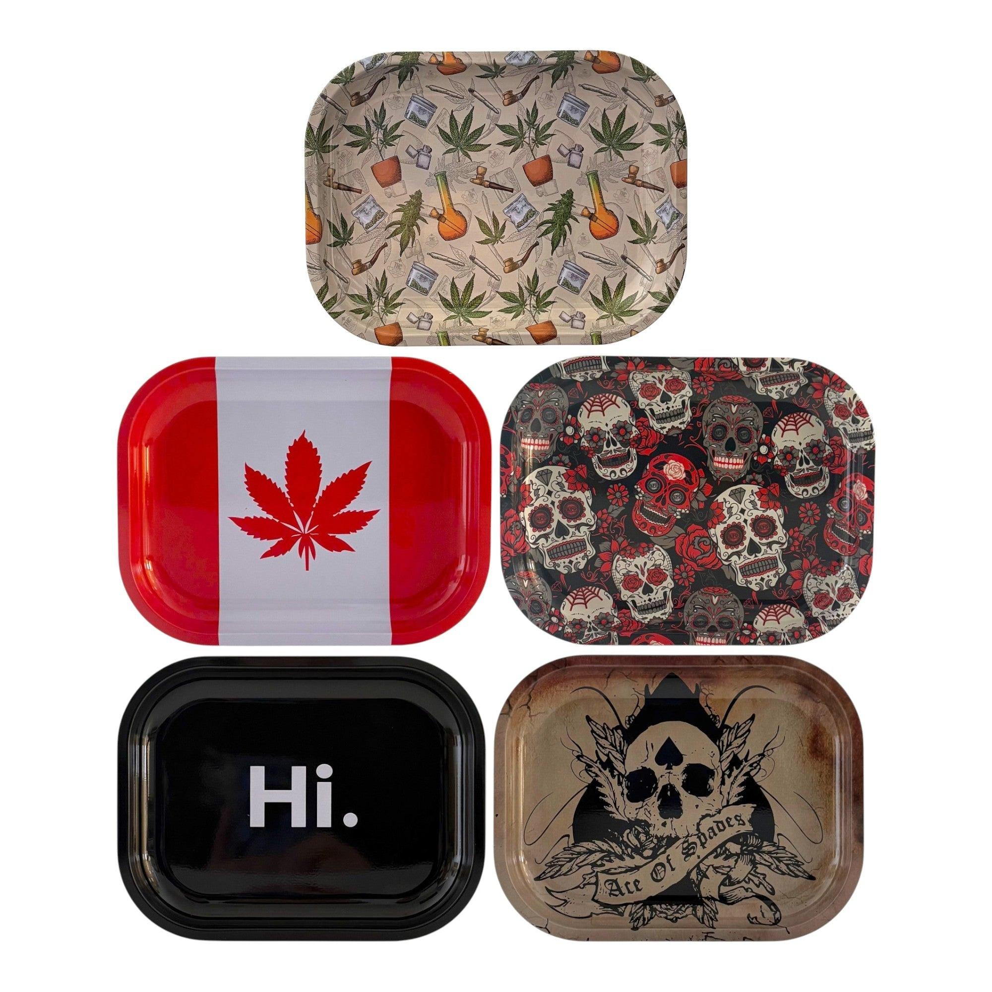 Designer Metal Rolling Trays Main image