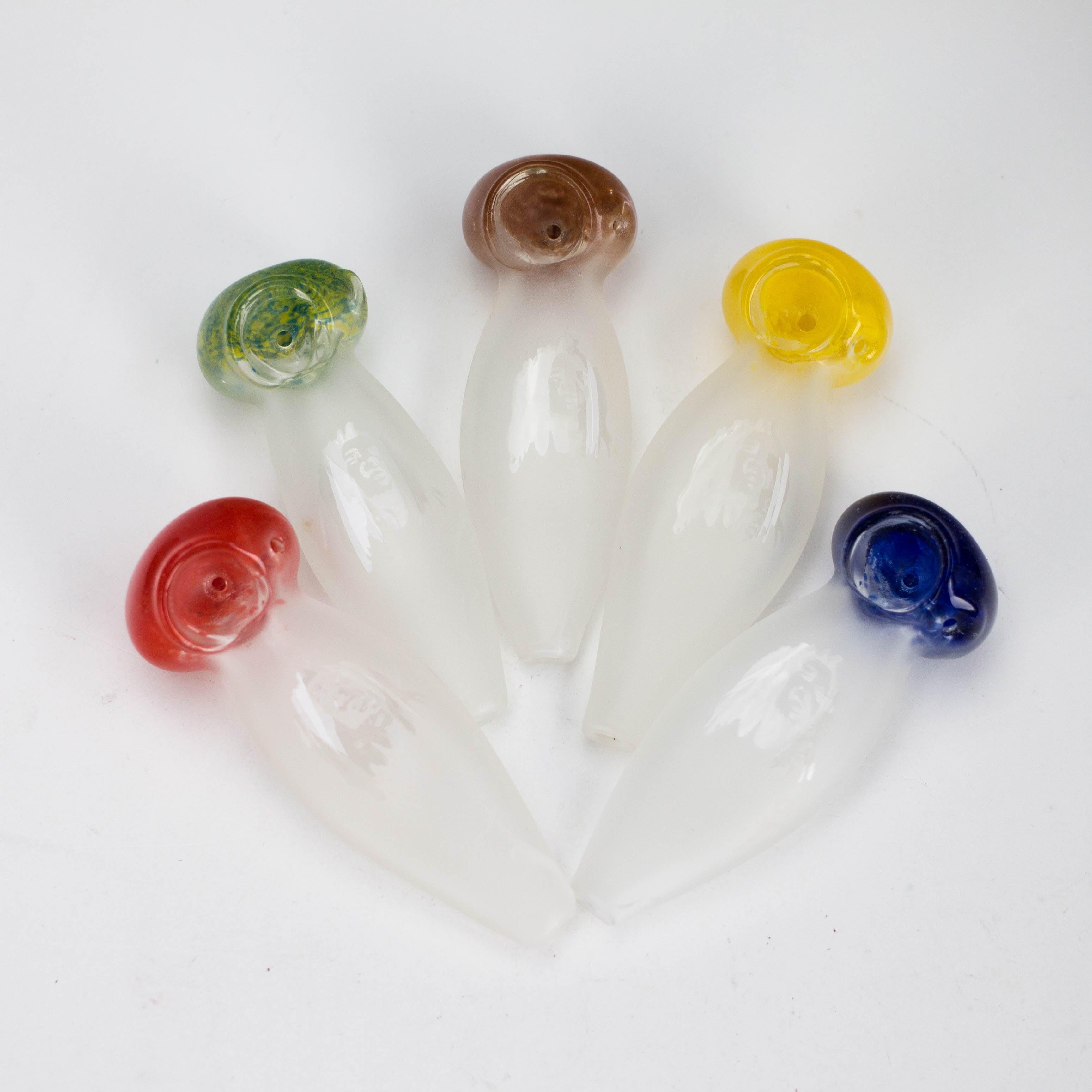4.5" BM Frost Glass Hand Pipe – Pack of 2 Main image