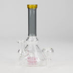 6" Cone difuser assorted bong | 14mm Bowl Joint | Stemless Design