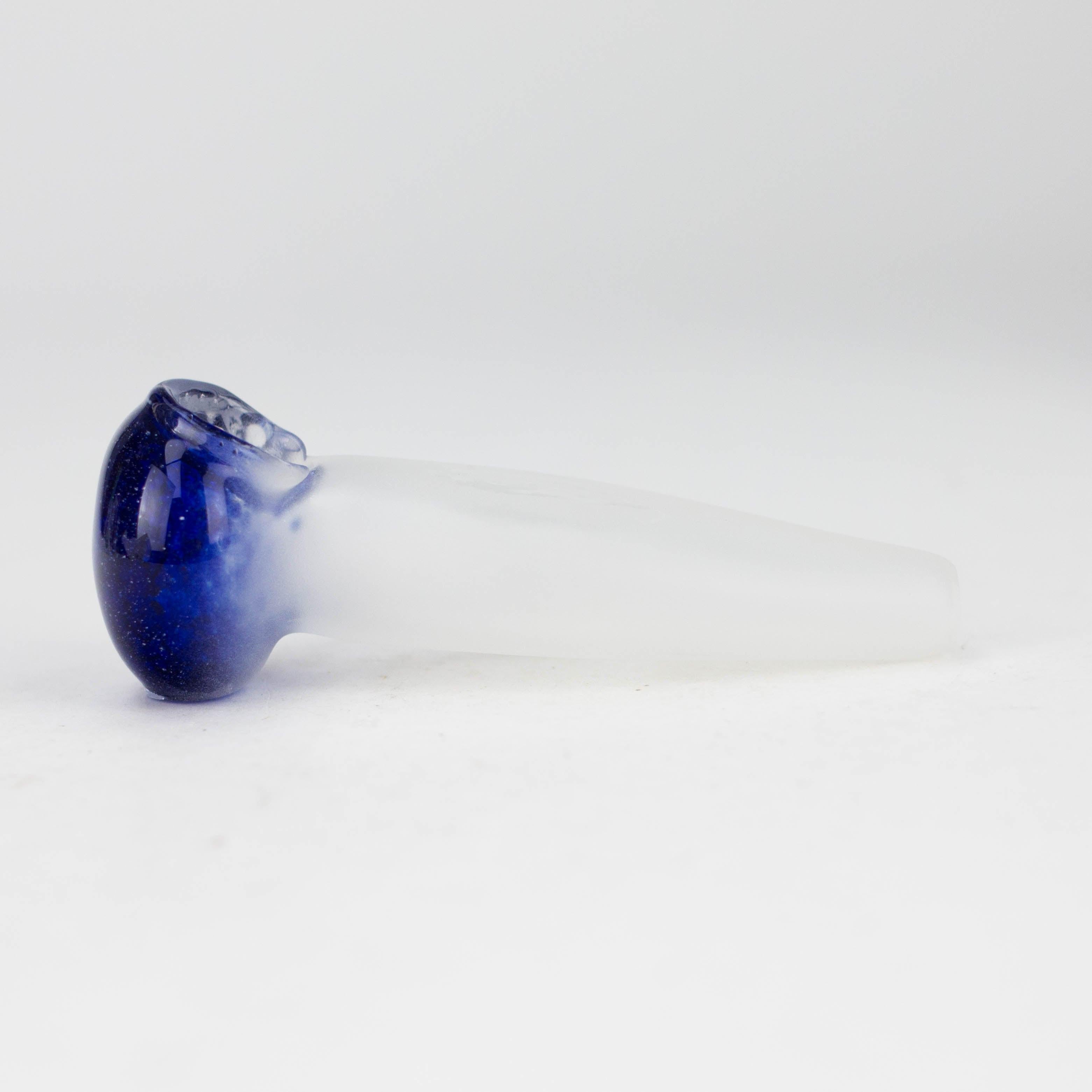 4.5" BM Frost Glass Hand Pipe – Pack of 2