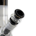 Wellcann | 16" Heavy-Duty 7MM Beaker Water Pipe – Extra Thick Base-Black