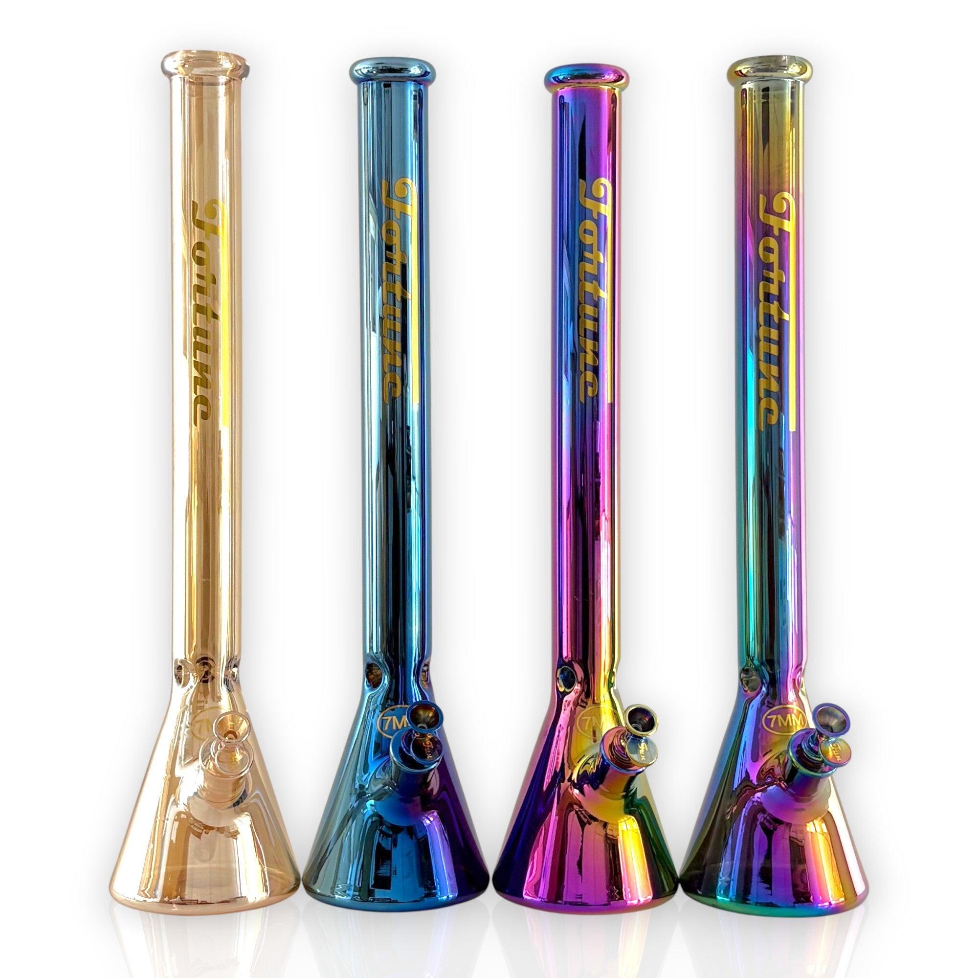 Fortune | 24" Electroplated 7MM Beaker Water Pipe Main image