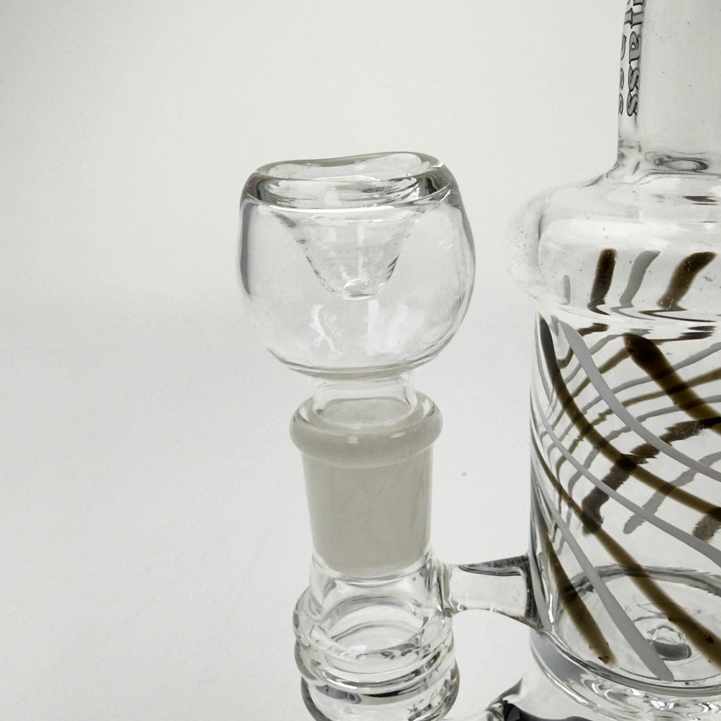 10" Glass Bong with Inline Diffuser