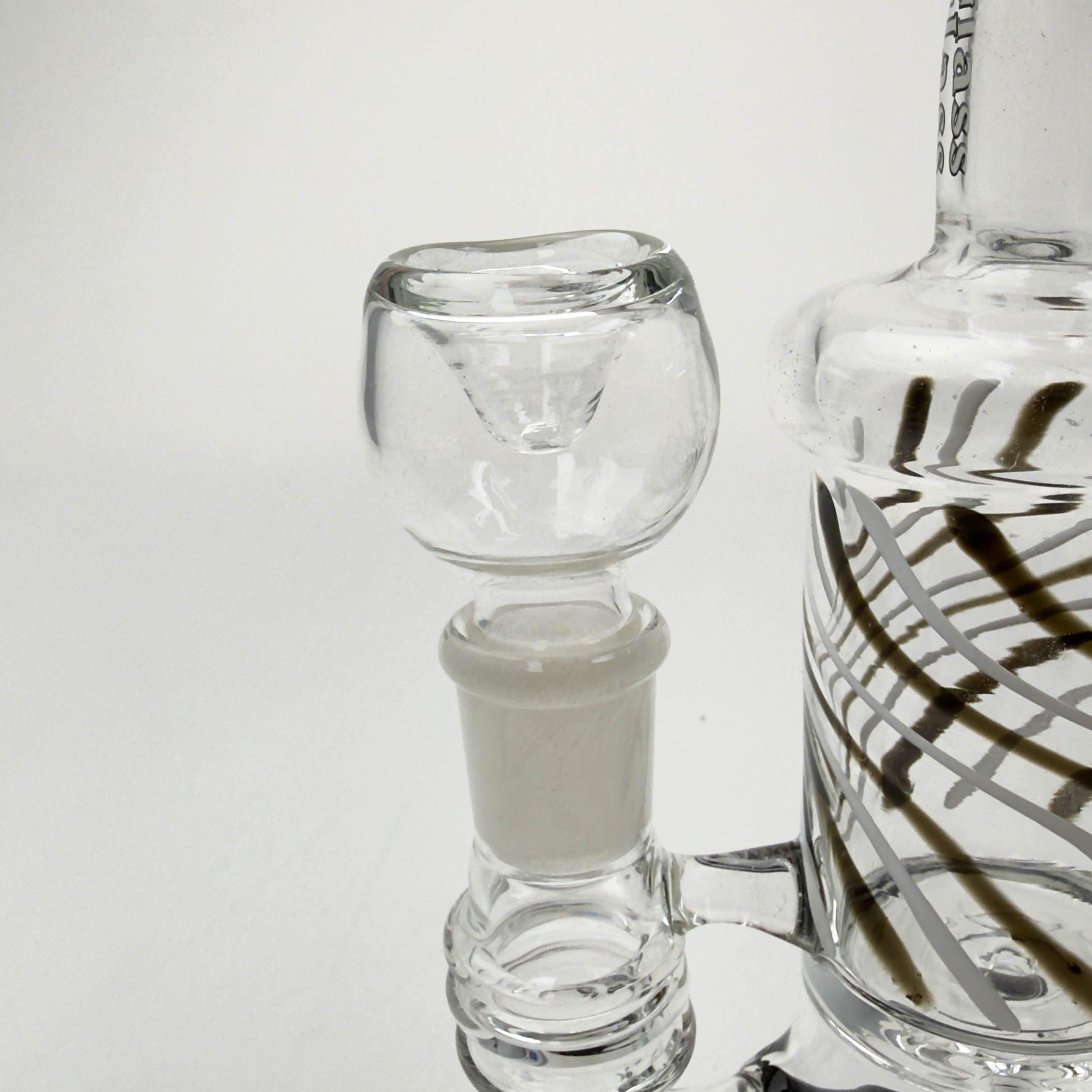 10" Glass Bong with Inline Diffuser