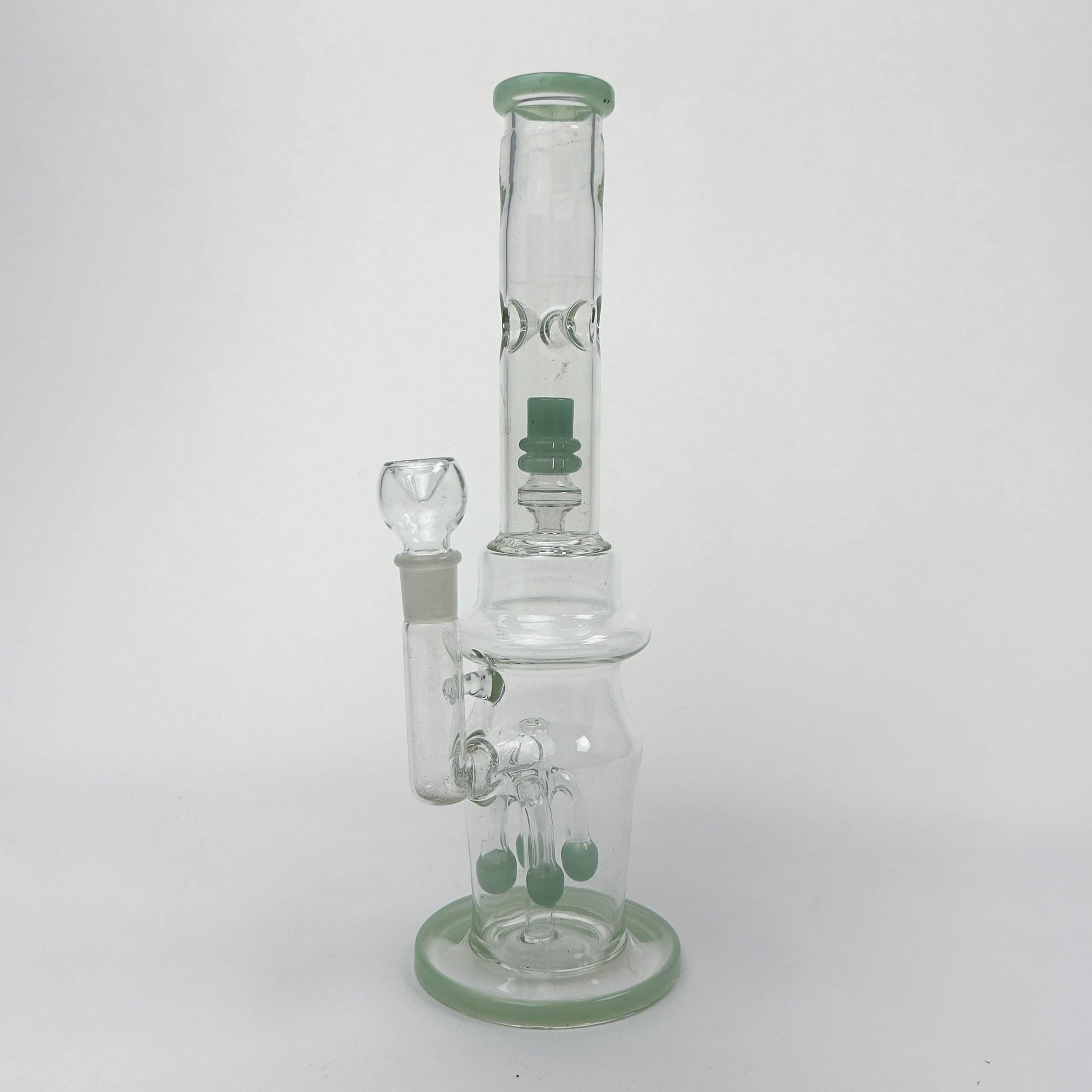 16" Raindrop Glass Water Bong with Diffuser & Percolator