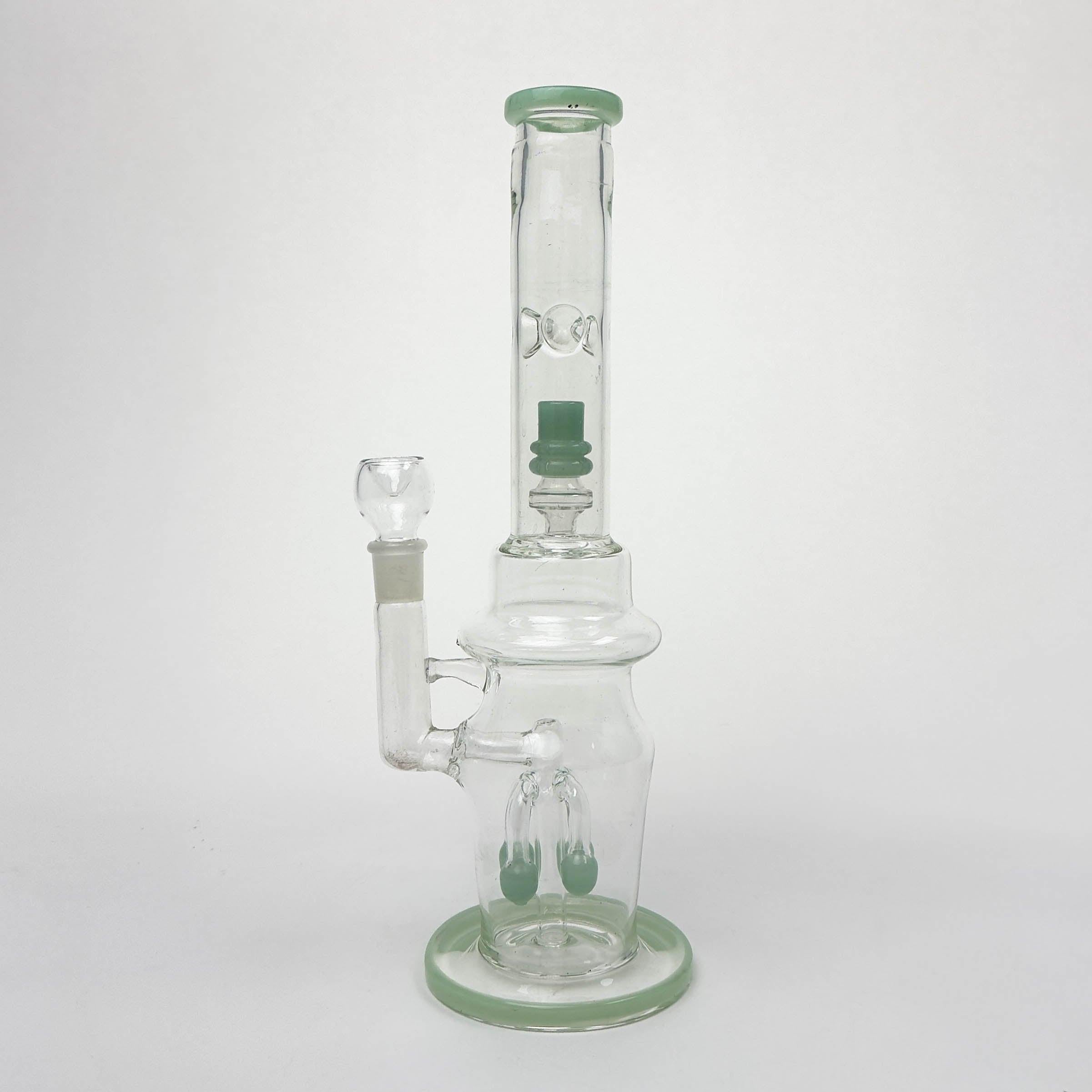 16" Raindrop Glass Water Bong with Diffuser & Percolator