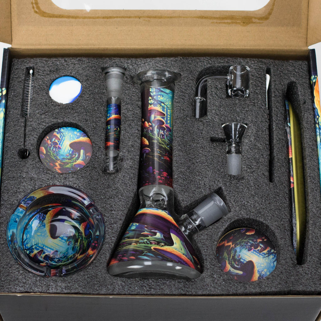 10-in-1 Smoke Set Complete Smoking Kit