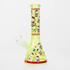 10" Glass Beaker Bong With New Kitty Design