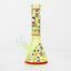 10" Glass Beaker Bong With New Kitty Design