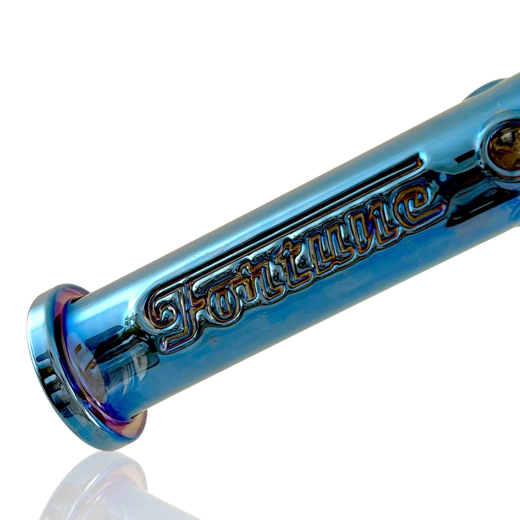 Fortune | 14" Electroplated 7MM Skull Bong