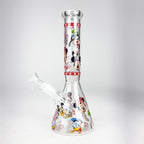 10" Carton Duck Design Glass Beaker Bong