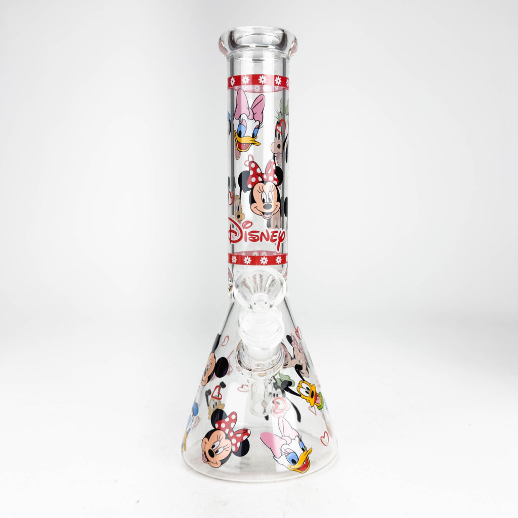 10" Carton Duck Design Glass Beaker Bong