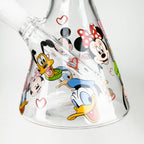 10" Carton Duck Design Glass Beaker Bong