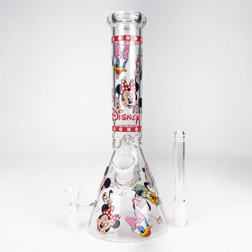 10" Carton Duck Design Glass Beaker Bong