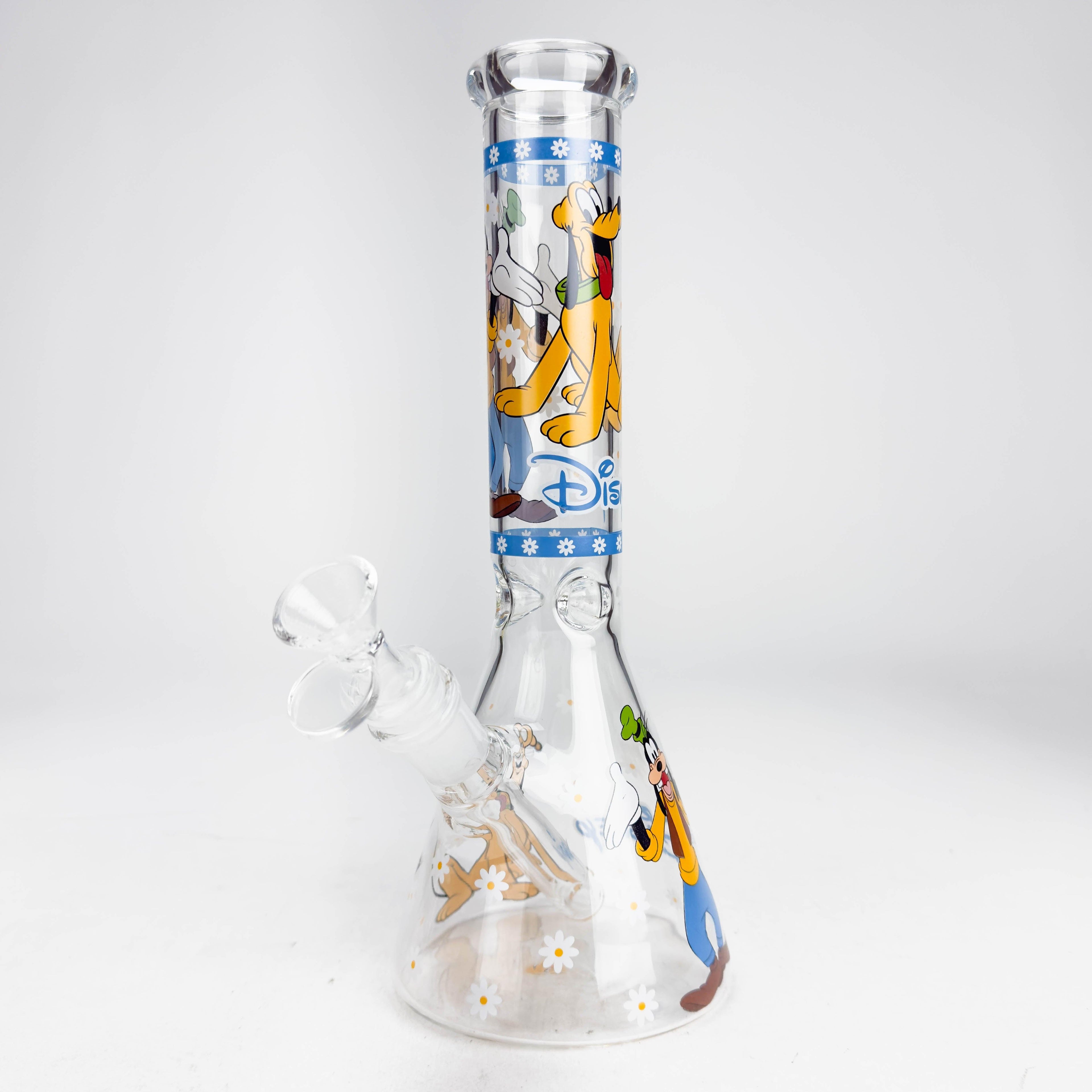 10" Carton Duck Design Glass Beaker Bong