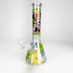 10" Carton Duck Design Glass Beaker Bong