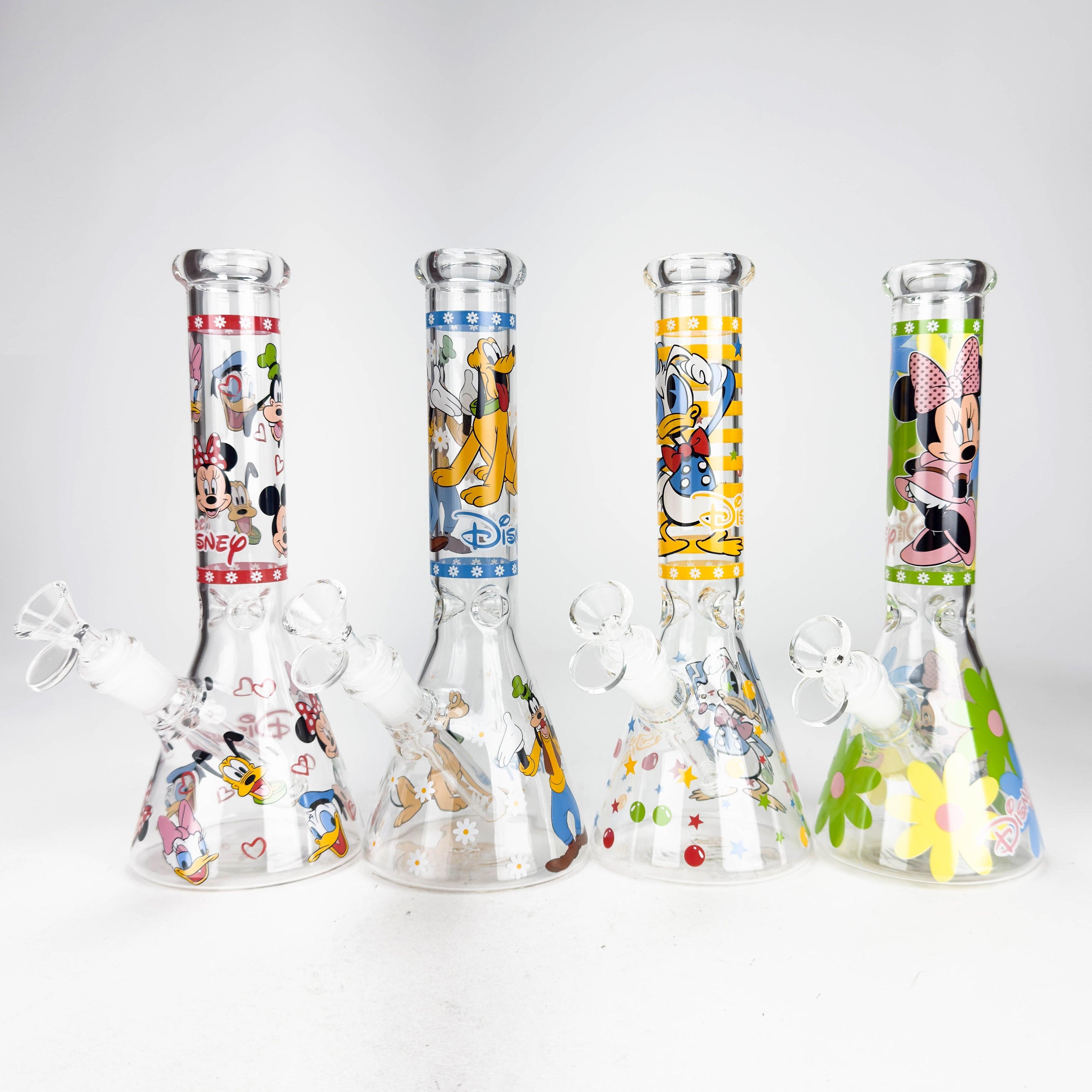 10" Carton Duck Design Glass Beaker Bong Main image