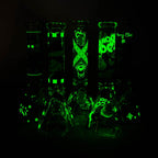 14" Holiday Series 7mm Thick Glass Water Bong – Glow in the Dark