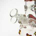 14" Holiday Series 7mm Thick Glass Water Bong – Glow in the Dark