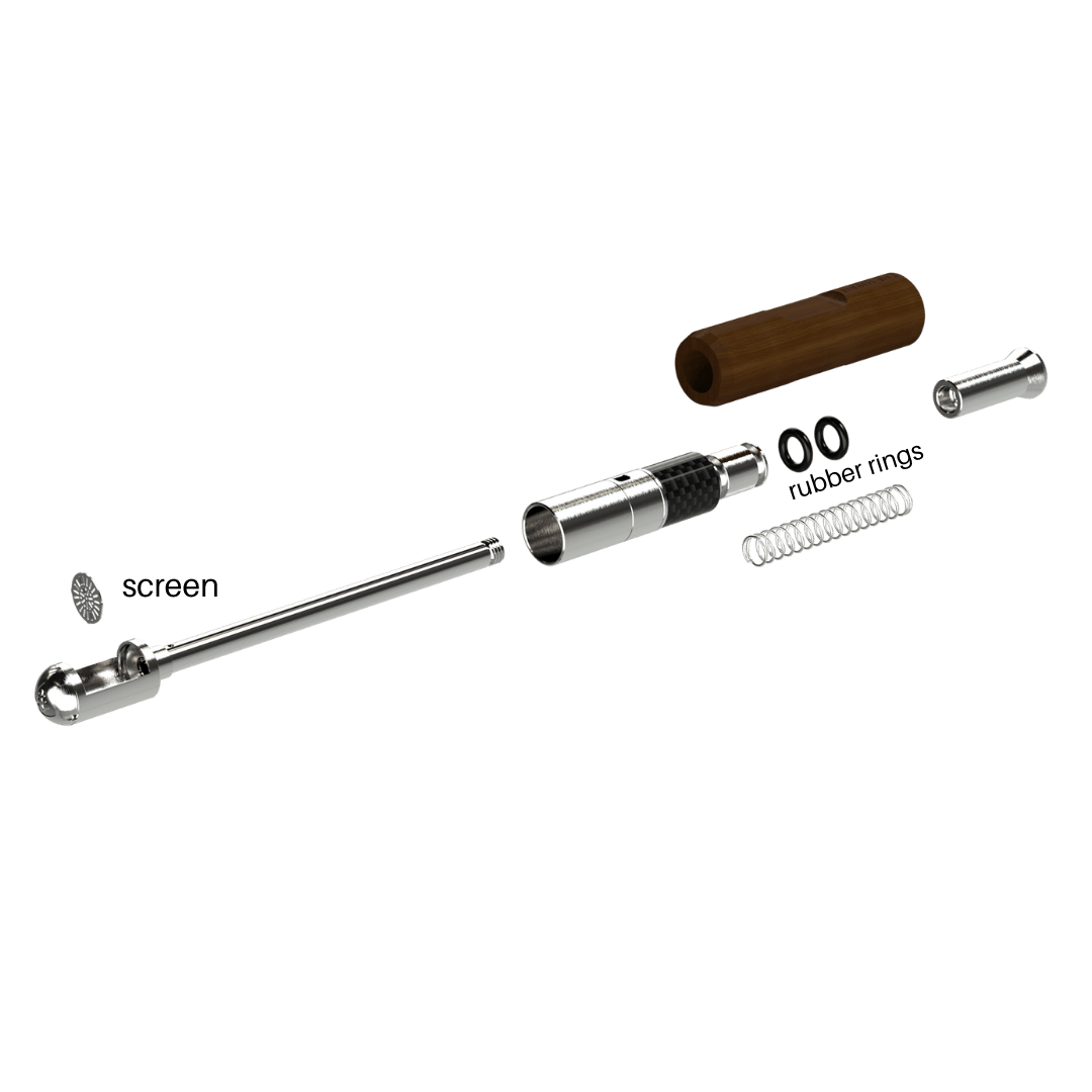 6-Pack Replacement Screens - Hippie Pipe Analog Vape