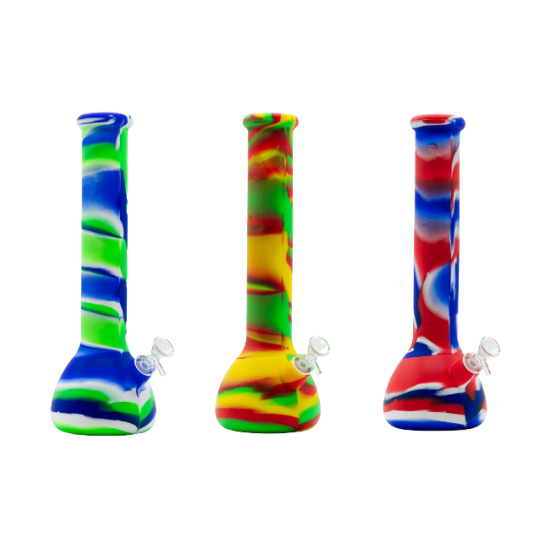 12.5" Silicone Beaker – Assorted Colors | Durable, Flexible & Travel-Ready Main image