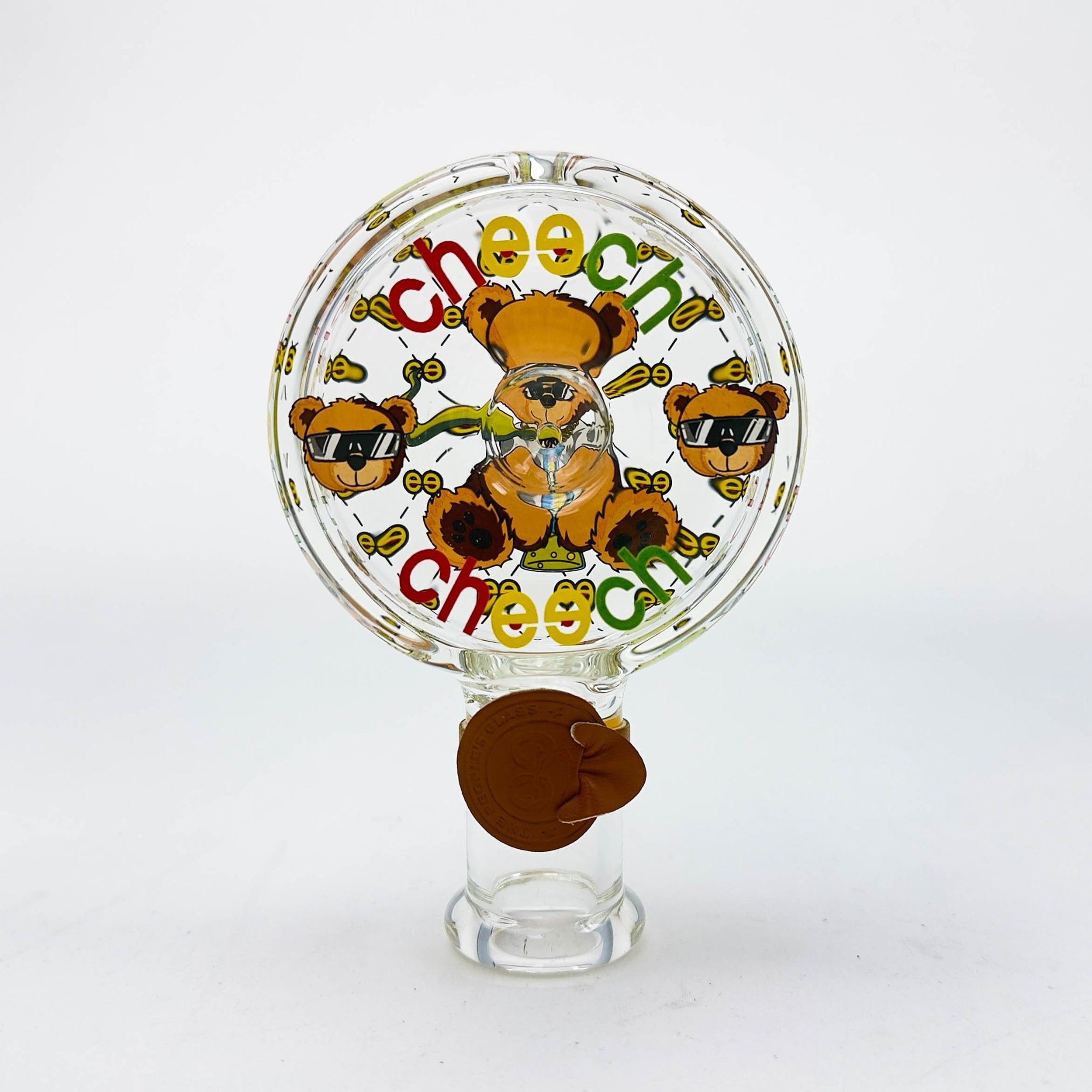 Cheech | 4" Cool Teddy Bear Round Hand Pipe – Cute, Collectible & Smooth-Hitting Glass Pipe Secondary image