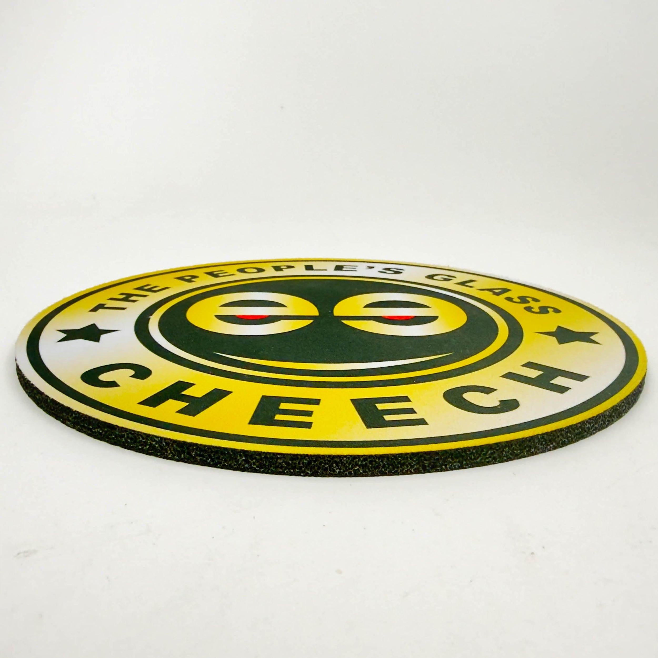 Cheech | 8" Golden Colour Round Dab Mat Secondary image