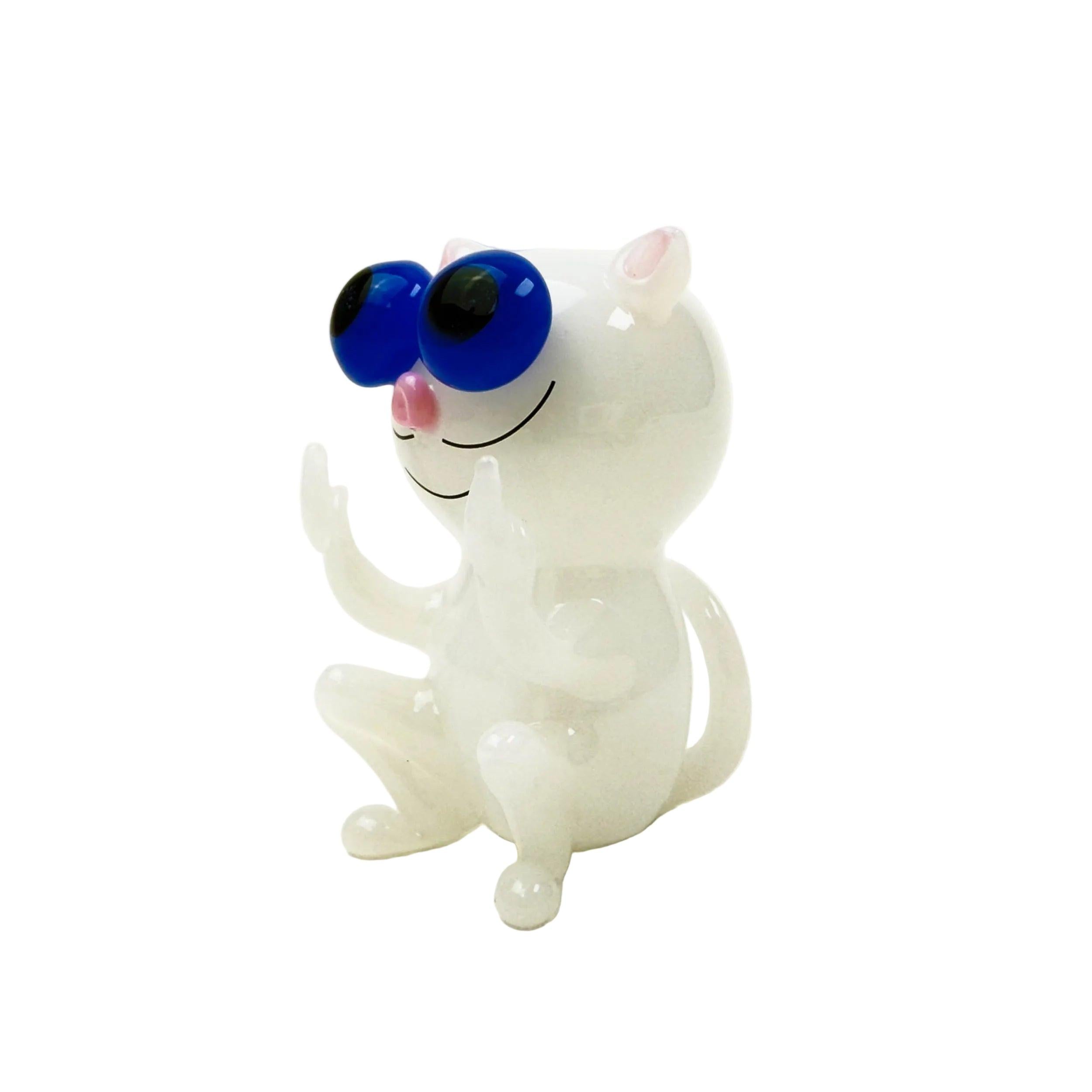 Cheech | 3.5" Sassy Cat Attack Hand Pipe [PIPE-168] Secondary image