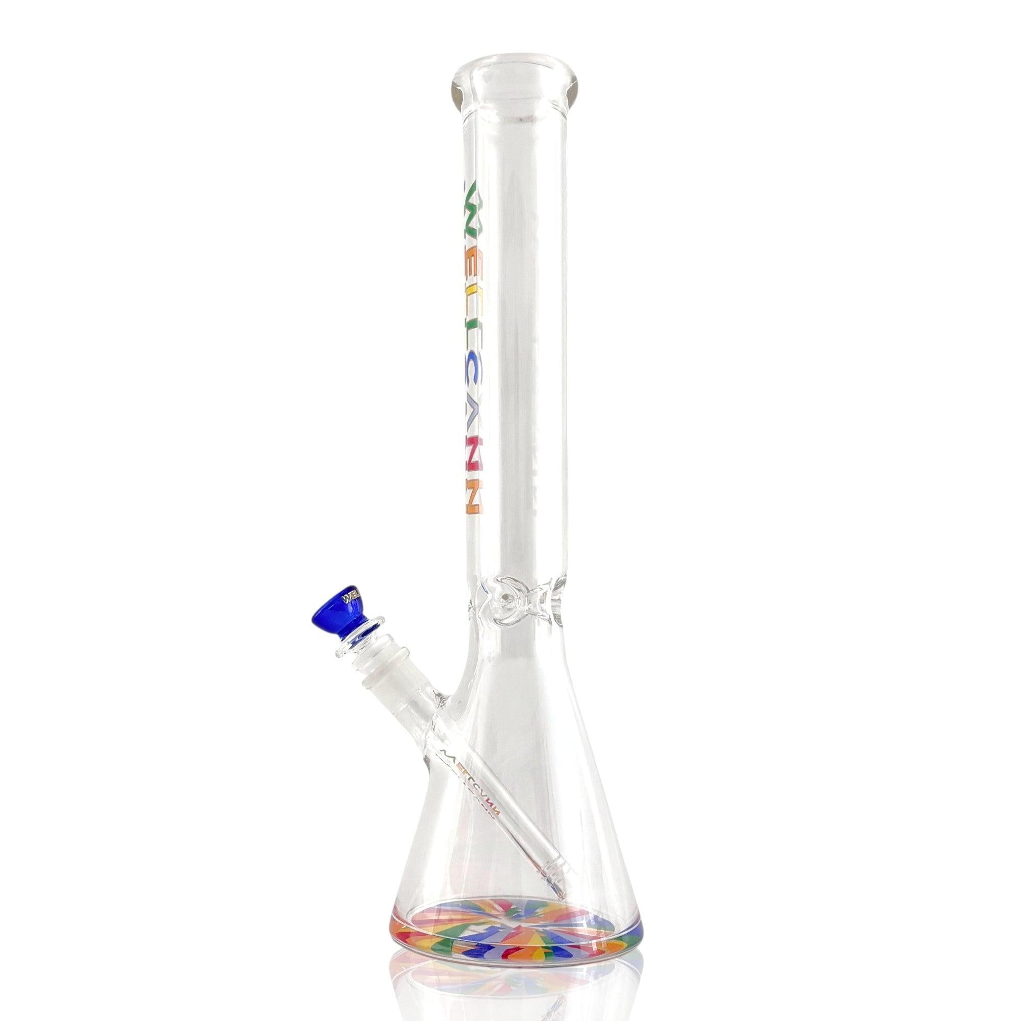 Wellcann | HeavyShield 17" Premium Beaker Bong – 7mm Thick Glass Reinforced Base