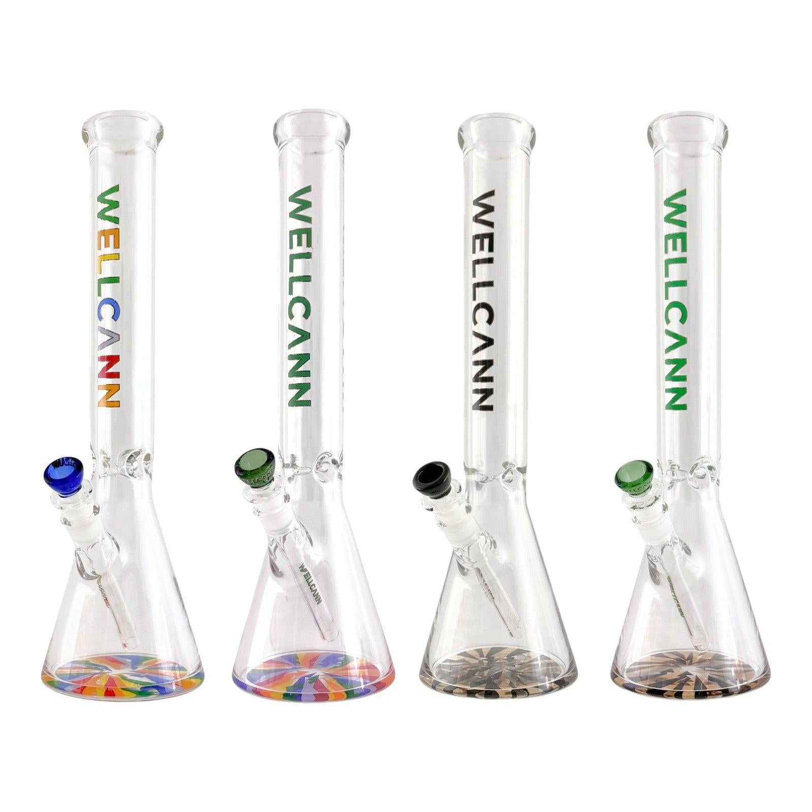 Wellcann | HeavyShield 17" Premium Beaker Bong – 7mm Thick Glass Reinforced Base Main image