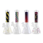 10" LuxePrint Beaker Bong Collection – 4mm Thick Glass