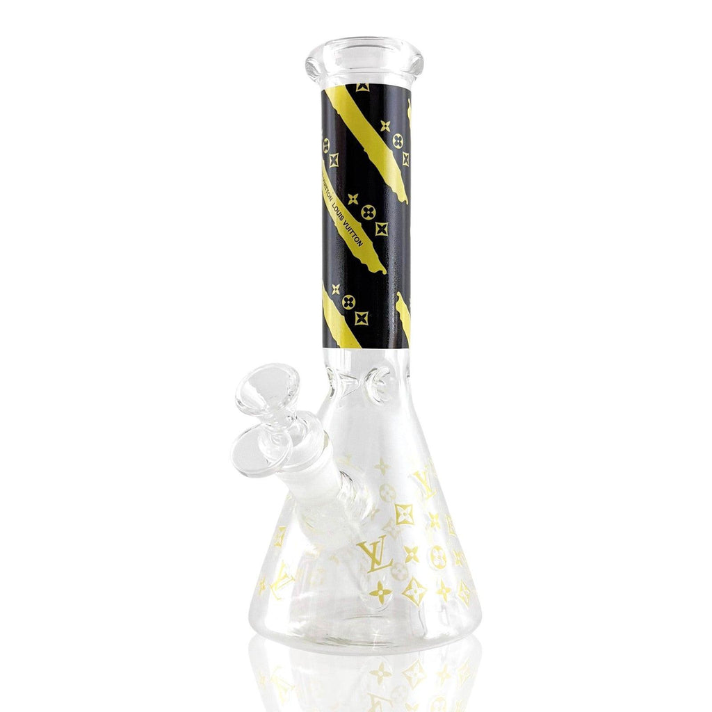 10" LuxePrint Beaker Bong Collection – 4mm Thick Glass