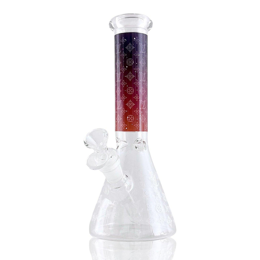 10" LuxePrint Beaker Bong Collection – 4mm Thick Glass