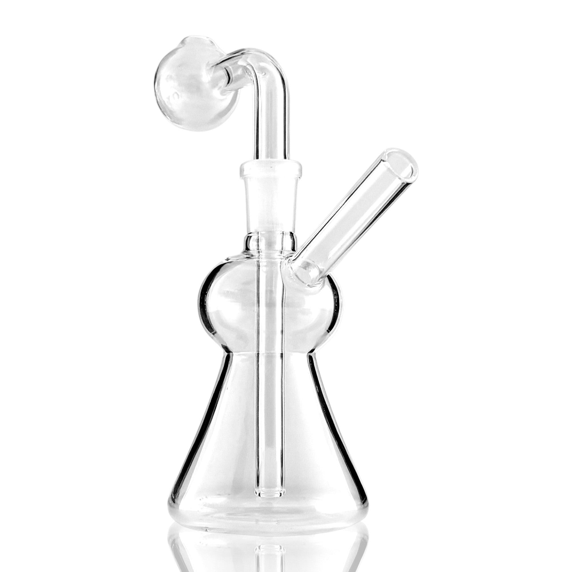 6" Premium Oil Burner Water Pipe –  4mm Thick Glass Secondary image