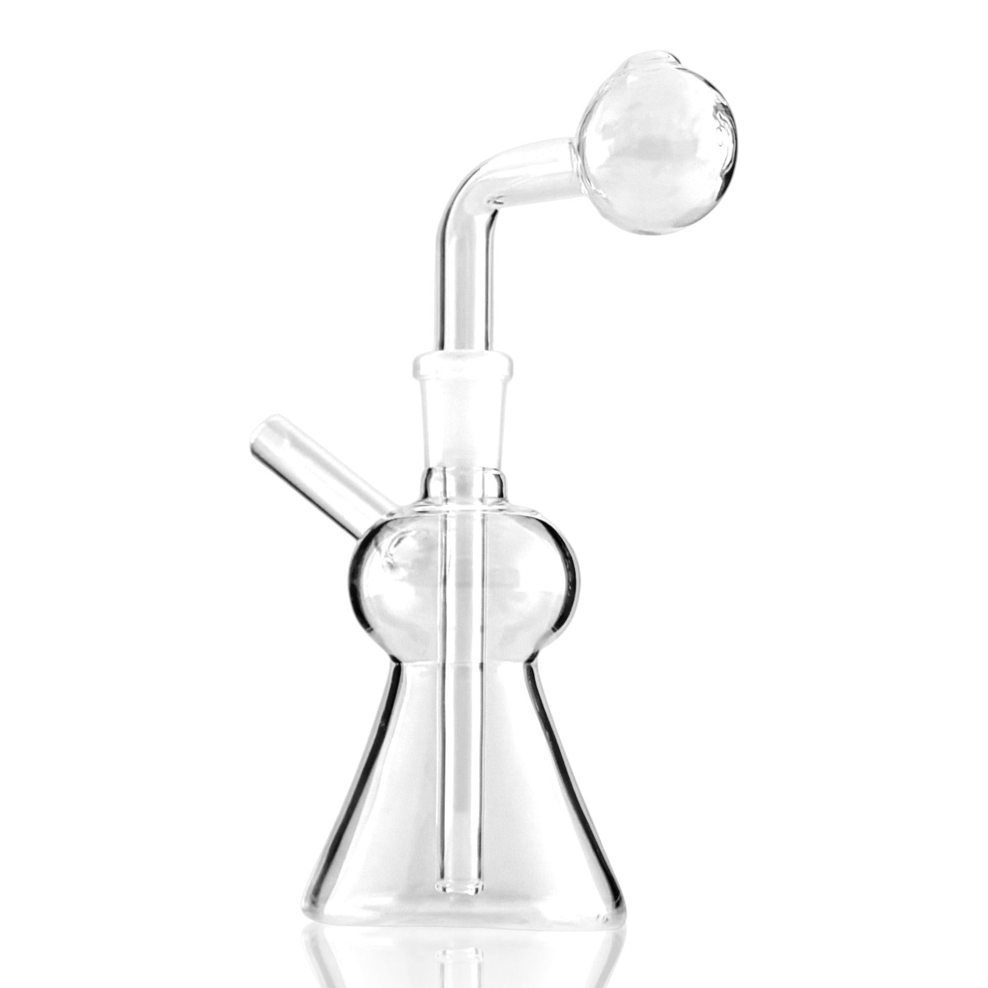 6" Premium Oil Burner Water Pipe –  4mm Thick Glass Main image