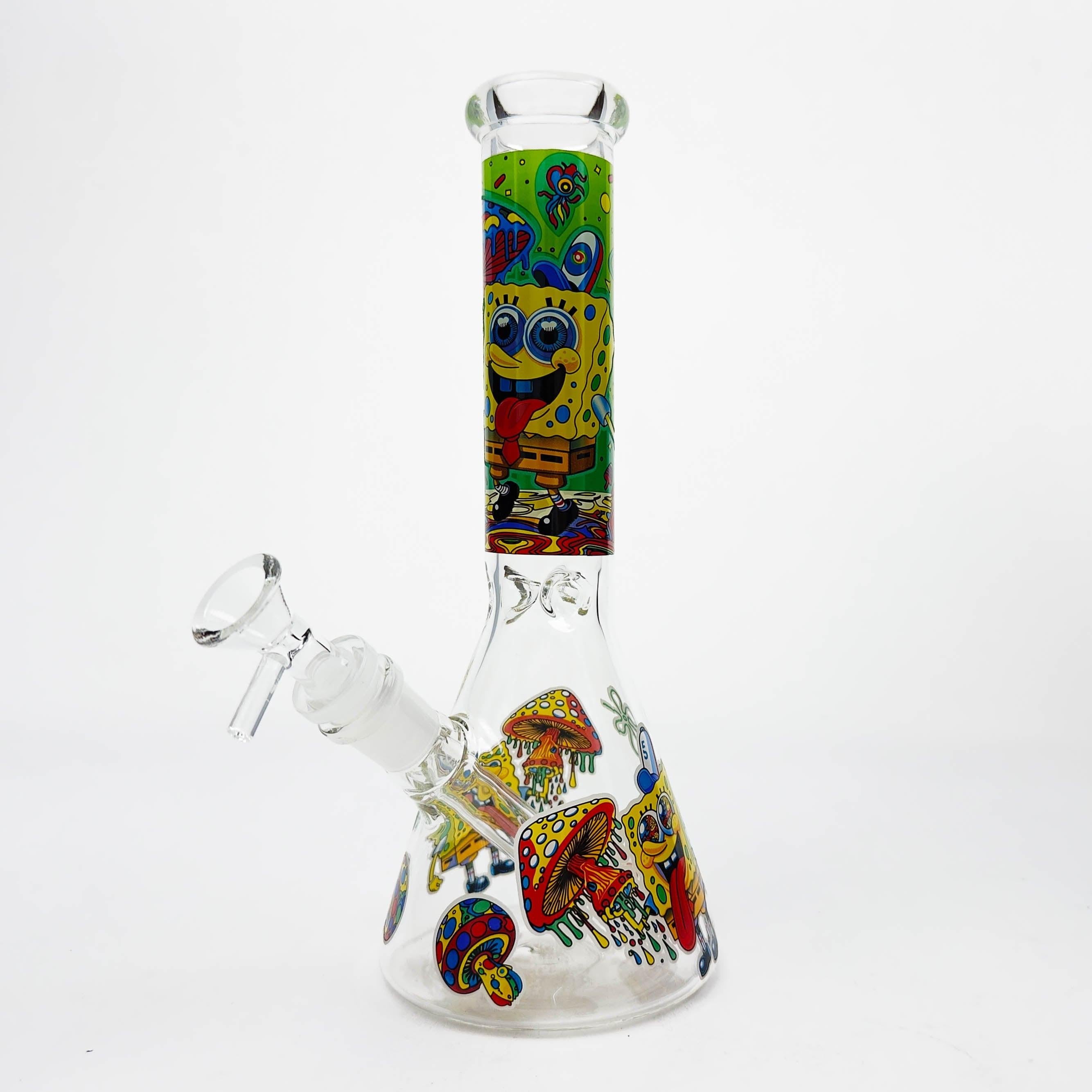 10" Glass Beaker Bong with SB Design [FT06] Secondary image