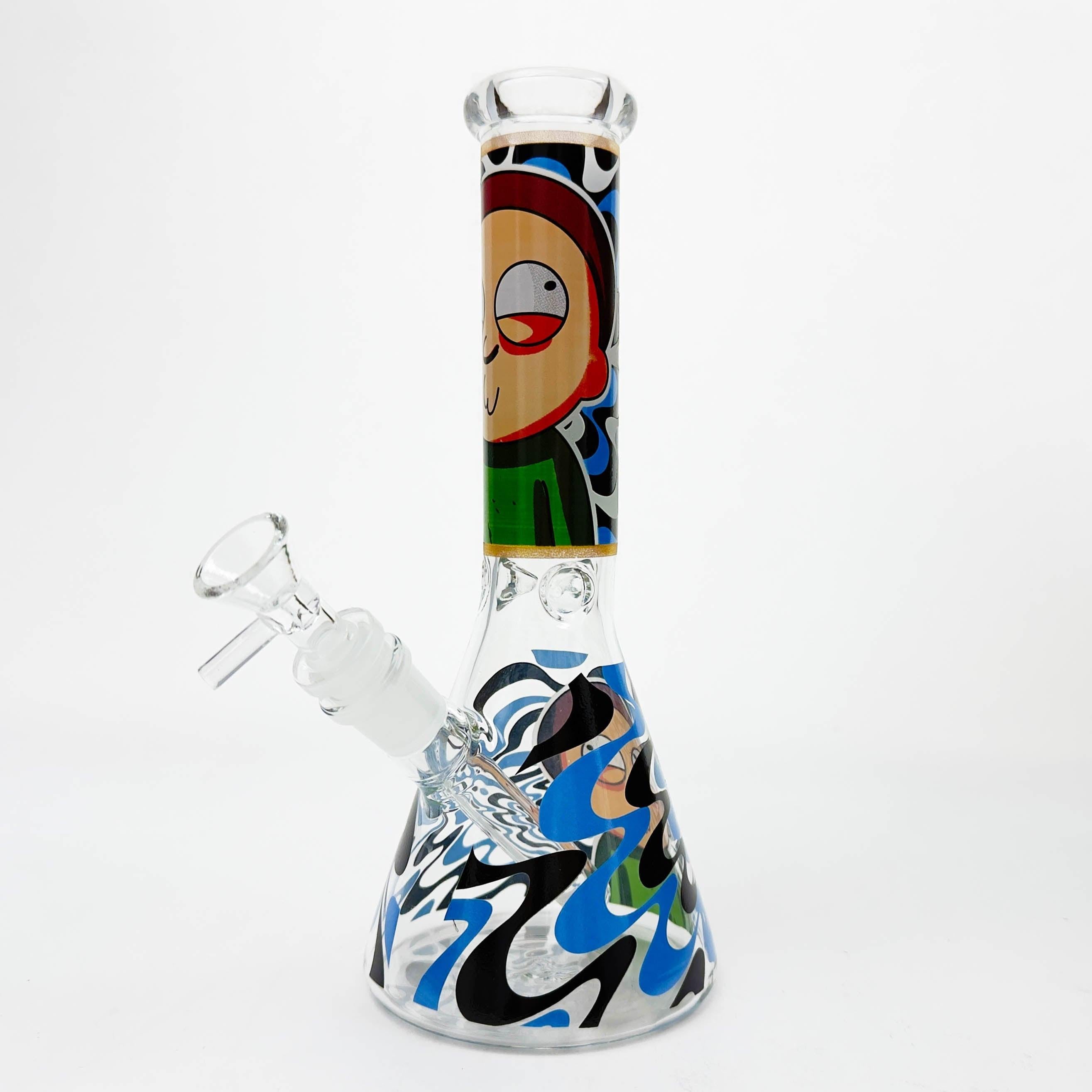 10" Glass Beaker Bong with R&M Design [FT09] Main image
