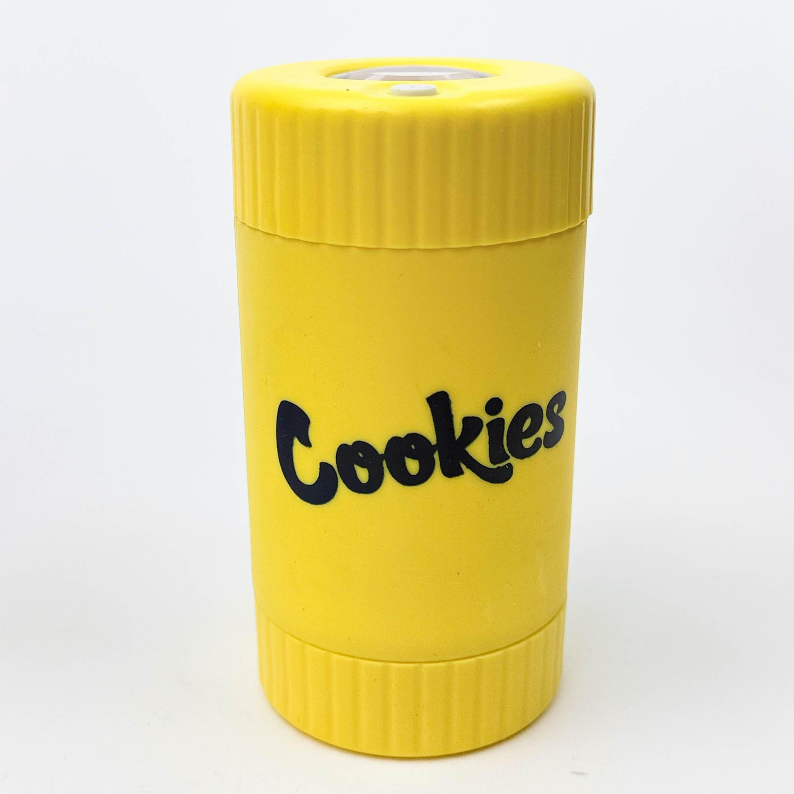 COOKIE | 4 IN 1 UTILITY JAR WITH GRINDER AND ONE HITTER