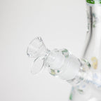 14" 7mm RM Glass Bong – Heavy Duty Beaker Water Pipe [FTLL06]