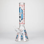 14" 7mm Gorilla Designs Glow In The Dark Beaker Bong – In the Box [FT1892ATS]