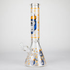 14" 7mm Gorilla Designs Glow In The Dark Beaker Bong – In the Box [FT1892ATS]